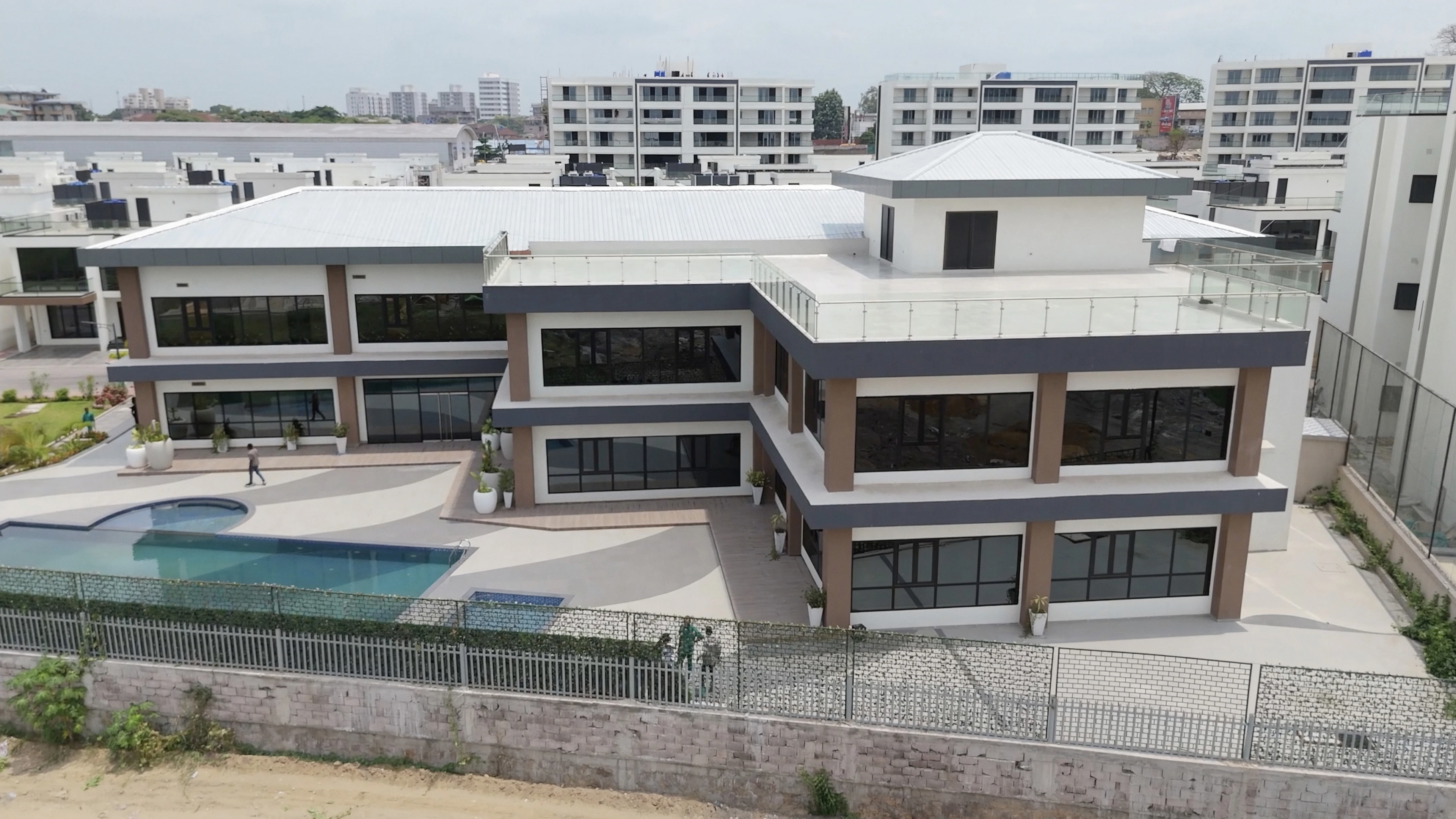 Villa contemporaine du projet Rêve Congo